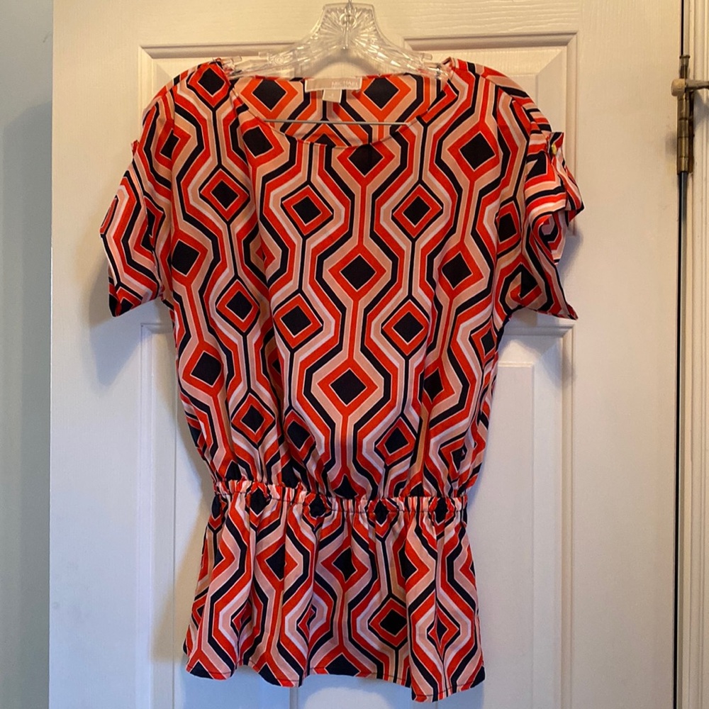 Michael Kors Geometric Top